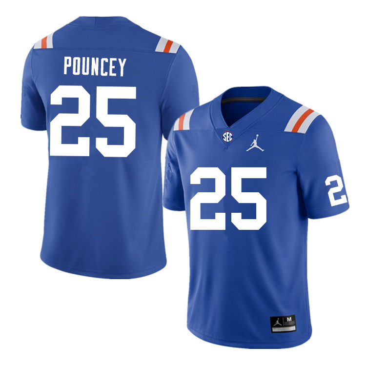 Men #25 Ethan Pouncey Florida Gators College Football Jerseys Sale-Throwback